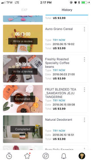아우노그라노 오리지날, 진짜 베리, 진짜 카카오 — 3점을 준 리뷰어가 2018년 7월 올린 사용 사진