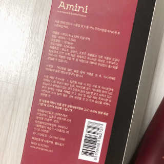 아미니 오일워시 시리즈 400ml（3종 중 1종 랜덤발송 — 3.5점을 준 리뷰어가 2019년 8월 올린 사용 사진
