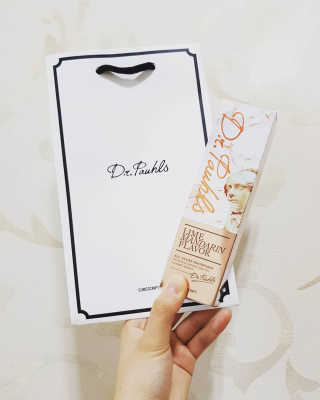 큐어스크립트 닥터폴스 치약 라임만다린향 — 3.83점을 준 리뷰어가 2018년 4월 올린 사용 사진
