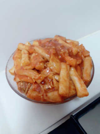 화곡미담 옛날 떡볶이 — 5점을 준 리뷰어가 2020년 3월 올린 사용 사진