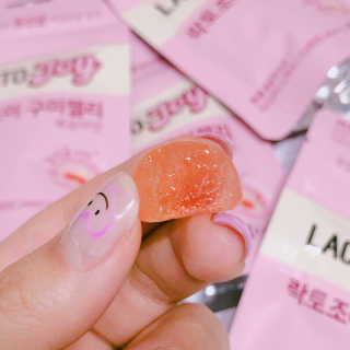 락토조이 구미젤리 복숭아맛 — 5점을 준 리뷰어가 2019년 8월 올린 사용 사진