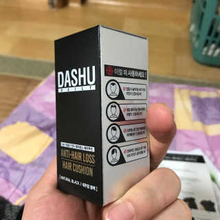 다슈코리아 다슈 안티 헤어로스 헤어쿠션 16g — 3.5점을 준 리뷰어가 2018년 2월 올린 사용 사진