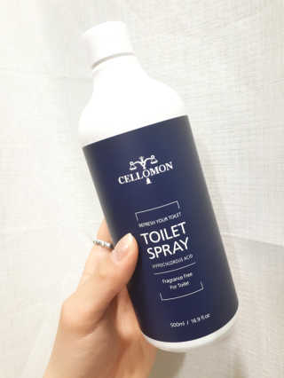 셀로몬 토일렛 스프레이 500ml — 3.83점을 준 리뷰어가 2018년 5월 올린 사용 사진
