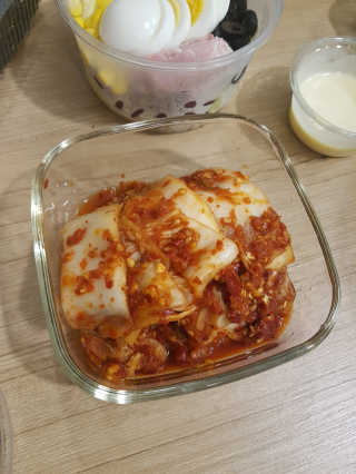 땡땡쿡 더 맛있게 매운 더 실비김치 1.2kg — 3.5점을 준 리뷰어가 2019년 7월 올린 사용 사진