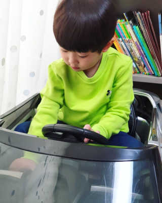 인디고뱅크키즈 레트로 미키 그래픽 맨투맨 — 5점을 준 리뷰어가 2020년 2월 올린 사용 사진
