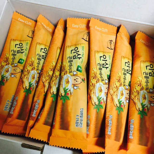인삼콘플레이크 리뷰 사진