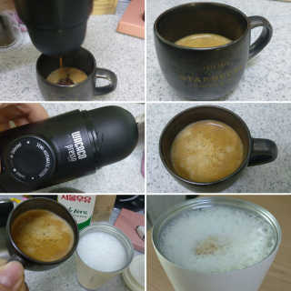 브라운백 커피 늦은 밤에도 부담없이 마실 수 있는 디카페인 원두 — 5점을 준 리뷰어가 2018년 12월 올린 사용 사진