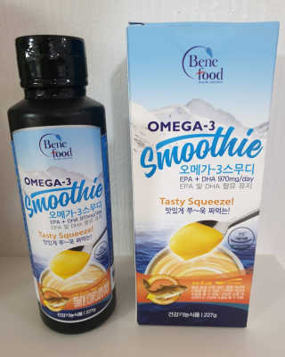 오메가-3스무디 [오메가스무디] 짜먹는 오메가3 DHA 임산부 어린이 — 5점을 준 리뷰어가 2019년 3월 올린 사용 사진
