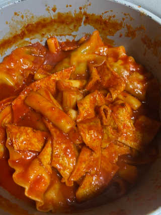 화곡미담 옛날 떡볶이 — 1.5점을 준 리뷰어가 2020년 2월 올린 사용 사진