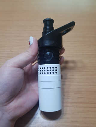 비타맘 지구를 지키는 리퓨리 정수물병 - 플라스틱 남용 예방 — 5점을 준 리뷰어가 2020년 2월 올린 사용 사진