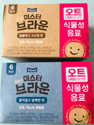 헤이미스터브라운 [매일유업] 헤이 미스터브라운 12개입 — 4점을 준 리뷰어가 2019년 8월 올린 사용 사진