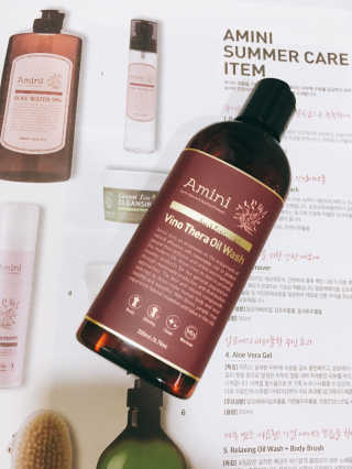 아미니 비노테라 오일워시 400ml 대용량 — 3.83점을 준 리뷰어가 2017년 12월 올린 사용 사진