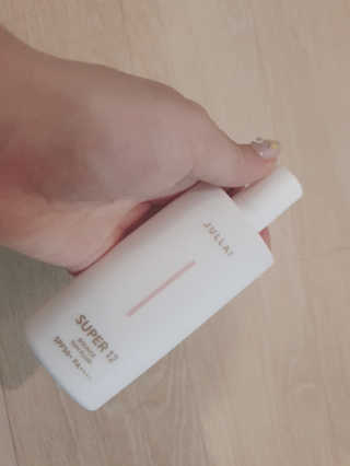 쥴라이Jullai 슈퍼 12 바운스 선 플루이드 SPF50+ PA++++ — 5점을 준 리뷰어가 2019년 7월 올린 사용 사진