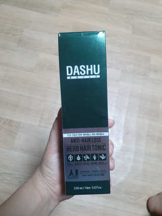 다슈코리아 다슈 데일리 안티 헤어로스 허브 헤어토닉 150ml — 4.5점을 준 리뷰어가 2020년 1월 올린 사용 사진