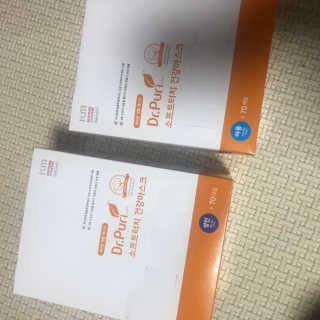 [닥터퓨리] 소프트터치 건강 마스크_성인+아동 — 5점을 준 리뷰어가 2019년 4월 올린 사용 사진