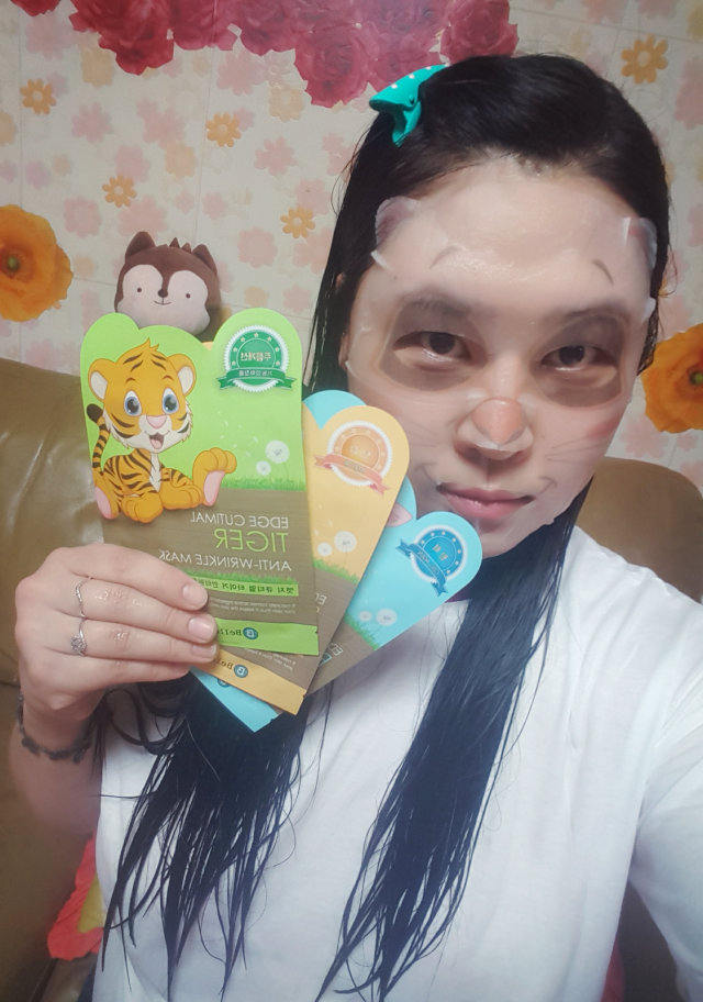 엣지 큐티멀 마스크 리뷰 사진