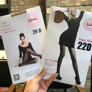 레티지아 수퍼스림 압박스타킹 20D + 22D 세트 — 4.5점을 준 리뷰어가 2018년 5월 올린 사용 사진