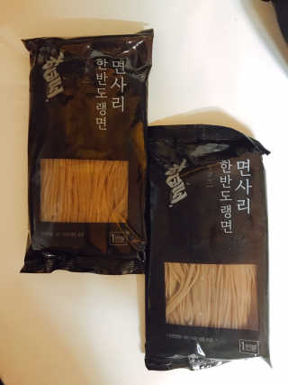 한반도키친 집에서 먹는 정통 평양냉면, 한반도랭면 — 5점을 준 리뷰어가 2019년 8월 올린 사용 사진