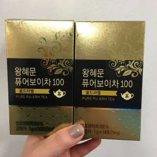 넥스트비티 왕혜문 퓨어 보이차 100 골드라벨 — 4.17점을 준 리뷰어가 2017년 11월 올린 사용 사진