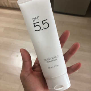 포므시 스노우화이트클렌징폼pH5.5 — 4점을 준 리뷰어가 2019년 7월 올린 사용 사진