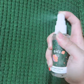 르플랑 제주 패브릭 퍼퓸 60ml 8종 — 4.17점을 준 리뷰어가 2018년 10월 올린 사용 사진
