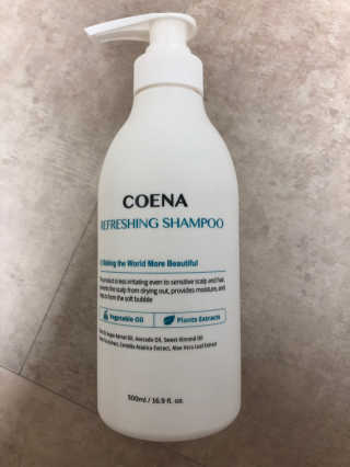 코에나샴푸 500ml — 5점을 준 리뷰어가 2019년 8월 올린 사용 사진