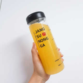 장수농가 리얼깔라만시 원샷 50ml 10팩+보틀 — 5점을 준 리뷰어가 2019년 5월 올린 사용 사진