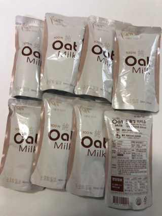 순오트밀크, soon oat milk — 5점을 준 리뷰어가 2018년 11월 올린 사용 사진
