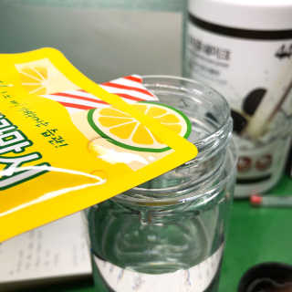 장수농가 리얼깔라만시 원샷 50ml 10팩+보틀 — 5점을 준 리뷰어가 2019년 5월 올린 사용 사진