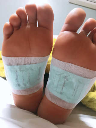 메디테라피 더마 릴렉스 힐링패치 — 4.83점을 준 리뷰어가 2018년 4월 올린 사용 사진
