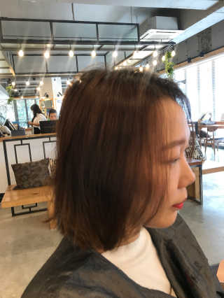 메종드아이디헤어수내 [메종드아이디헤어 분당수내] 염색+ 컷 — 5점을 준 리뷰어가 2018년 7월 올린 사용 사진