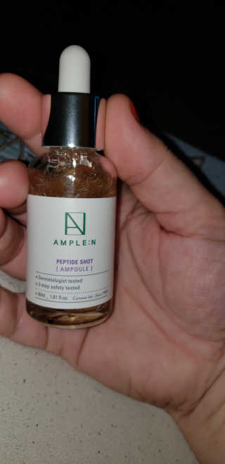 앰플엔 암 페트 펩티드 샷 AMPOULE — 5점을 준 리뷰어가 2019년 8월 올린 사용 사진