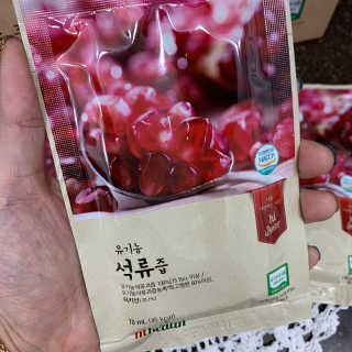 [하이헬스] 정말 진하고 맛있는 유기농 석류즙 30포 — 5점을 준 리뷰어가 2019년 11월 올린 사용 사진