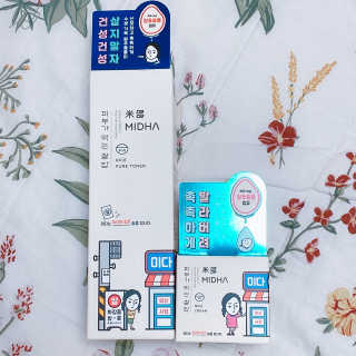 [미다] 쌀뜨물 세범 토너 + 쌀 크림 [지성,모든피부] — 4점을 준 리뷰어가 2019년 12월 올린 사용 사진