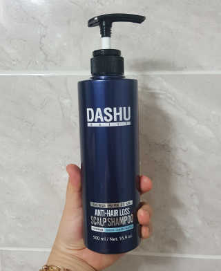 다슈코리아 다슈 데일리 한방 두피 골드 샴푸 500ml — 5점을 준 리뷰어가 2017년 10월 올린 사용 사진
