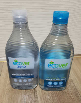 에코버 친환경 주방세제 450ml 무향+카모마일향 — 5점을 준 리뷰어가 2018년 12월 올린 사용 사진