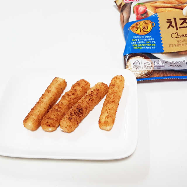 오즈키친 치즈스틱 2종 리뷰 사진