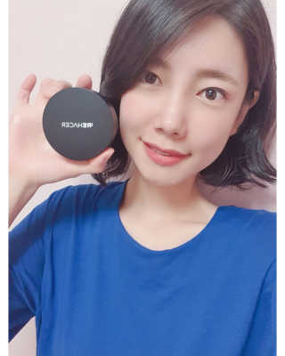 리하셀 아우라 쿠션 팩트 21호,23호 SPF50+ PA++++ — 5점을 준 리뷰어가 2019년 10월 올린 사용 사진