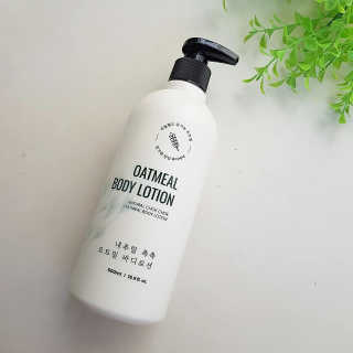 (주)에네스티 내추럴 촉촉  오트밀 바디로션 500ml — 4점을 준 리뷰어가 2020년 3월 올린 사용 사진