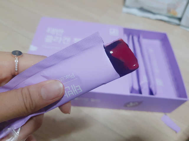 태반 콜라겐 젤리 15포 리뷰 사진
