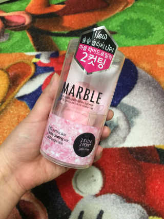 잇툴즈 마블 메이크업 스펀지 — 2.5점을 준 리뷰어가 2017년 2월 올린 사용 사진