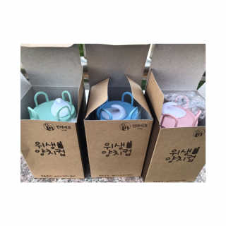 물때가 끼지않는 인라이프 위생양치컵 — 5점을 준 리뷰어가 2019년 6월 올린 사용 사진