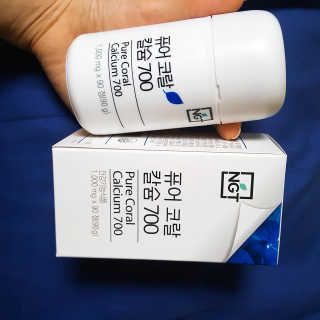 네츄럴굿띵스 퓨어 코랄 칼슘 700 30일분 — 4.83점을 준 리뷰어가 2018년 5월 올린 사용 사진