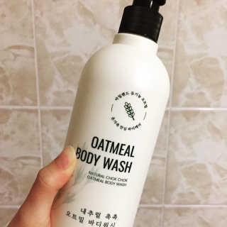 (주)에네스티 내추럴 촉촉  오트밀 바디워시 500ml — 5점을 준 리뷰어가 2019년 10월 올린 사용 사진