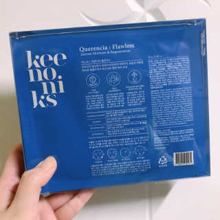 키노닉스 Querencia_Flawless 마스크팩 — 5점을 준 리뷰어가 2019년 4월 올린 사용 사진