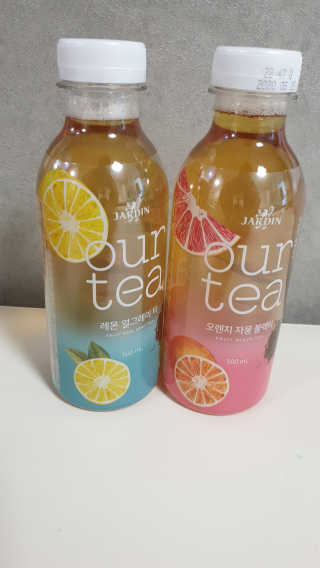 (주)쟈뎅 [쟈뎅] 아워티 500ml （총 6병） — 4.5점을 준 리뷰어가 2019년 7월 올린 사용 사진
