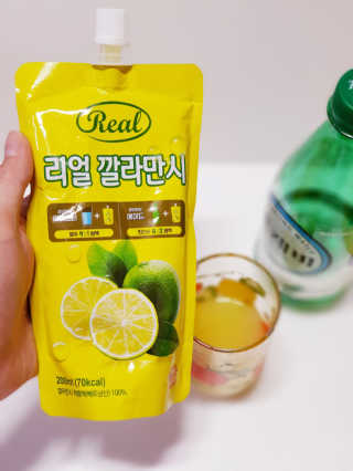장수농가 리얼깔라만시 — 4.33점을 준 리뷰어가 2018년 4월 올린 사용 사진