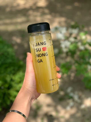장수농가 리얼깔라만시 원샷 50ml 10팩+보틀 — 5점을 준 리뷰어가 2019년 5월 올린 사용 사진