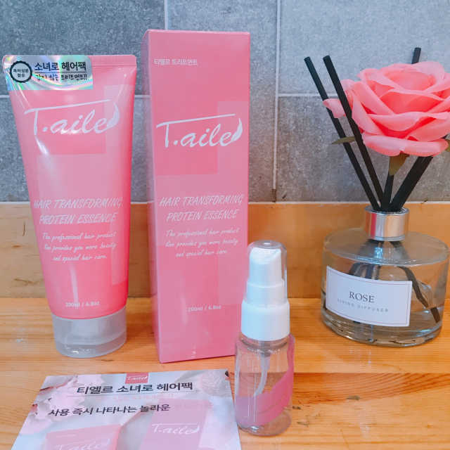 [티엘르]소녀로 헤어팩 리뷰 사진