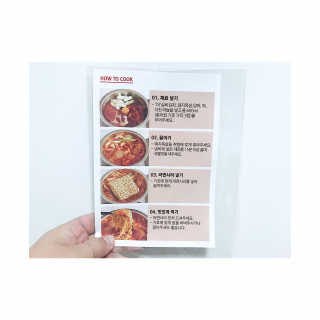 땡땡쿡 더실비김치찌개 2인분 710g 라면사리 포함 — 4점을 준 리뷰어가 2020년 1월 올린 사용 사진